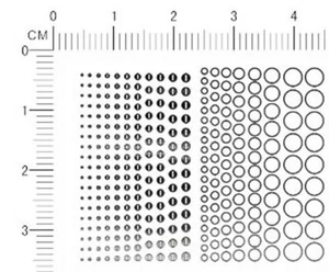Calcomanías cromadas (metal) ojo de cerradura (plata) 2293 - Imagen 1 de 2