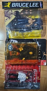 Set 3 figurine Bruce Lee (nuove con scatola) - Foto 1 di 8