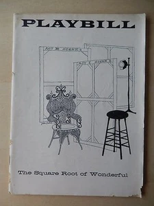 November 1957 - National Theatre Playbill - The Square Root Of Wonderful - Picture 1 of 3