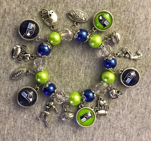 Seattle Seahawks Charms Bracelet Cover