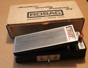 VINTAGE Nu-Wa Fuzz Gitarrenpedal ROSAC Electronics IN BOX GETESTET sauber - Bild 1 von 15