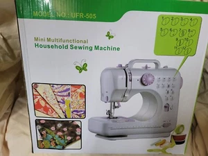 Mini Multifunctional Household Sewing Machine Model No Ufr-505 NIB - Picture 1 of 5