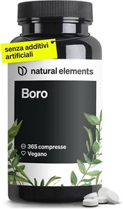 Boro Puro – 3 Mg Di Boro Ad Alto Dosaggio per Compressa – 365 Compresse – Vegano - Foto 1 di 12
