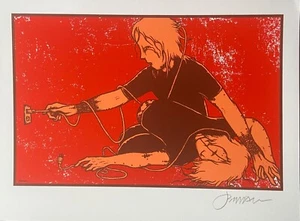 Desenchufe mini impresión artística 2014 de Jermaine Rogers. - Imagen 1 de 1