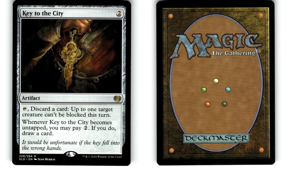 MTG Kaladesh Key to the City KLD 220/264 R NM/MT - Image 1 of 1