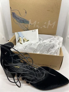 mi.im shoes Palm Black Size 10. Brand New In Box - Picture 1 of 4