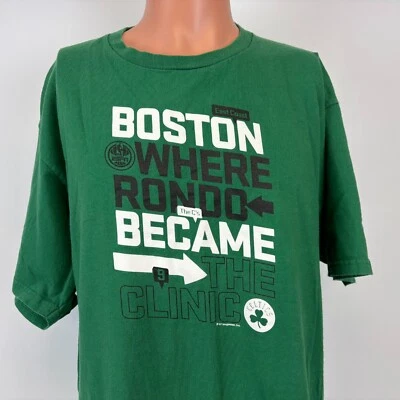 Camiseta Rajon Rondo Hombre Talla XL Boston Celtics The Clinic NBA Baloncesto Foto 1 de 4