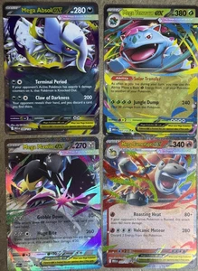 2025 POKEMON MEGA VENASAUR ex-MEGA CAMERUPT ex-MEGA ABSOL ex-MEGA MAWILE ex - Foto 1 di 6