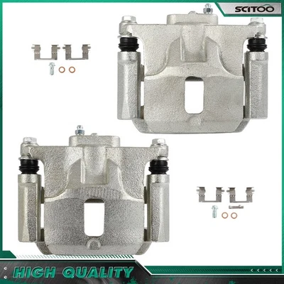 For 2015 - 2018 2019 2020 CHEVROLET COLORADO Rear Brake Calipers w/ Bracket - Image 1 of 4