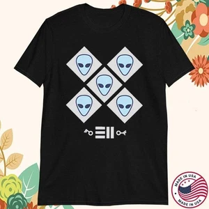 T-shirt 311 blu album tre undici alieni cotone nero tutte le taglie C630 - Foto 1 di 5