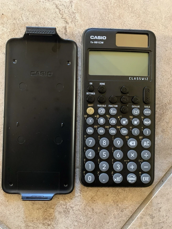 Casio ClassWiz FX-991CW Scientific Calculator, Black - Image 1 of 1
