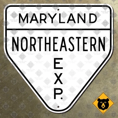 Marcador de carretera Maryland Northeastern Expressway 16x16 Foto 1 de 2