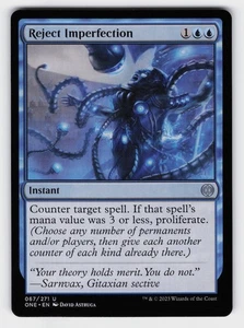 Reject Imperfection U Phyrexia: All Will Be One 67 NM - Picture 1 of 2