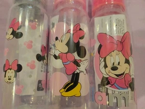 BABYFLASCHEN SET 3 - MÄDCHEN - DISNEY BABY MINNIE MOUSE PASTELL - 9 Unzen BPA - Bild 1 von 5