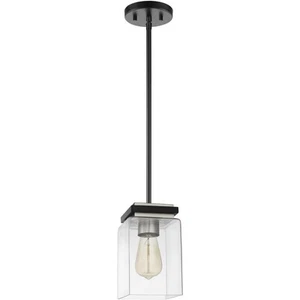 Nuvo Lighting 60/7650 Crossroads Mini Pendant Matte Black - Picture 1 of 8