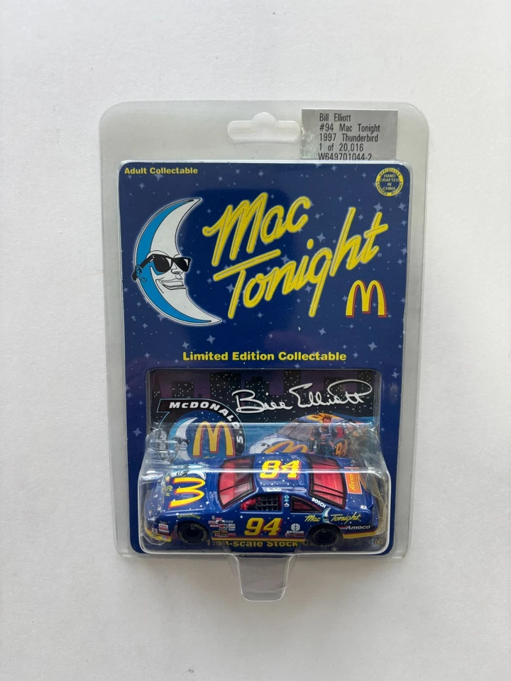 #94 Bill Elliott,1997 年 Mac Tonight,动作 1/64 比例,20,016 中的 1 — 第 1/1 张图片