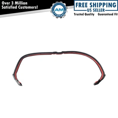 Sello de resistencia al clima del cabezal delantero para Jeep Wrangler 11-18 4 puertas techo rígido Foto 1 de 4