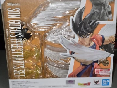 Bandai S.H.Figuarts Dragon Ball Son Goku's Effect Conjunto de Peças SHF Novo na Mão Presente - Imagem 1 de 2