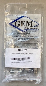 Gem Electronics BNC Splice Adapter Jack/Jack 10 Pack - Picture 1 of 3