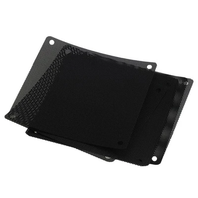 20PCS PC Cooler Fan PVC Cover Computer Mesh - 120x120mm (Black) - Image 1 of 4