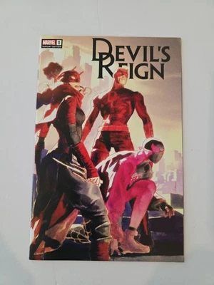 Devil's Reign #1 Gerald Peral Virgin Variant Comic, 2021 Daredevil ~ LTD 1000 - Image 1 of 4
