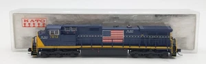Kato 176-3601 N Spirit of America C44-9W Diesel Loco #7812-CharlieHopkins Custom - Picture 1 of 5