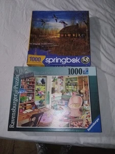 Zwei brandneue, nie benutzte Puzzles. Alle Teile sind in beiden Boxen - Bild 1 von 1