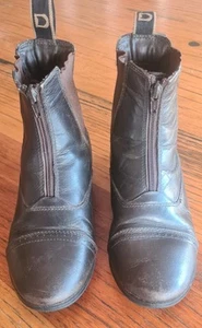 Women's DUBLIN Horse Riding Boots Sz 6 - Picture 1 of 8