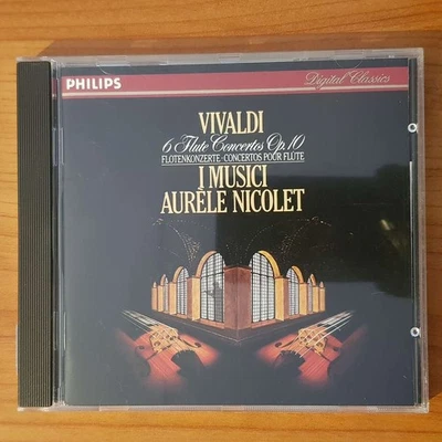 I MUSICI vivaldi 6 flutes concertos op 10 WGER PDO FULL SILVER EX/EX (CD) - Bild 1 von 4