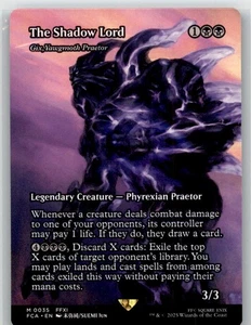 MTG - The Shadow Lord - Gix, Yawgmoth Praetor (Showcase) M FINAL FANTASY - Picture 1 of 2