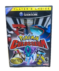 Pokemon Colosseum Nintendo GameCube Complete CIB Players Choice Refurbished - Picture 1 of 6