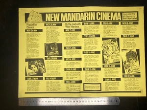 Mandolina Cine Película Calendario 86 Programa Australiano Repertorio Teatro Sydney - Imagen 1 de 1