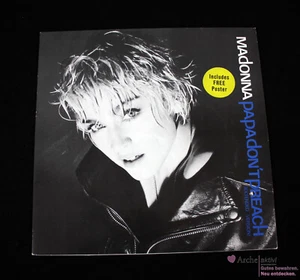 Madonna - Papa Don't Preach - Extended Version (Vinyl) Maxi-Single, gebraucht - Bild 1 von 2