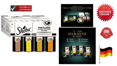 Sheba Delikatesse in Gelee Katzen Futter Nassfutter Geflügelauswahl 72 x 85 g - Bild 1 von 4