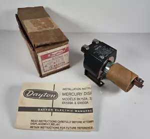 New DAYTON USA 6X597A Mercury Displacement Relay 35 AMP Electric Contact Unit - Picture 1 of 8
