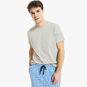 Nautica Mens Plaid Pajama Pant Set