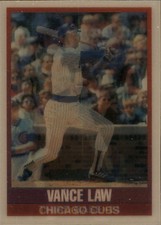 1989 Chicago Cubs Sportflics Baseball Card #162 Vance Law