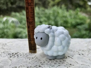 Toy Sheep Figure from Step 2 Main Street Village Farm White Lamb FREE SHIPPING  - Picture 1 of 6