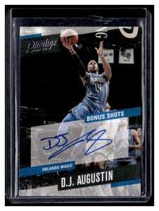 2017-18 Prestige Bonus Shots Signatures #7 D.J. Augustin Autograph Auto MAGIC