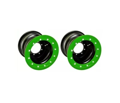 Ruedas traseras Kawasaki KFX 400 KFX 450R Beadlock 9x8 3+5 4/110 Alba Racing BG Foto 1 de 3
