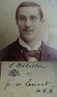 Lawyer Ludwig Osthelder (1877-1954): Inscription On CDV Photo Munich 1896,