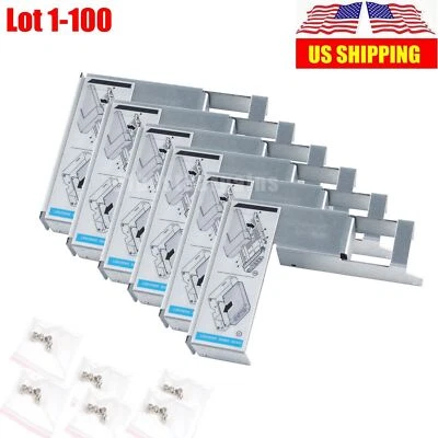 Lote adaptador convertidor 9W8C4 de 3,5 a 2,5" para Dell R710 R720 R730 R520 F238F KG1CH Foto 1 de 4