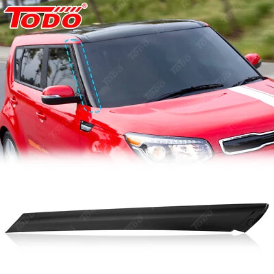Fit 2014-2019 Kia Soul Windshield Pillar Trim Exterior Molding Garnish Right - Image 1 of 4