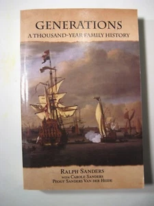 Generations, Paperback by Sanders 1000 year family history Signed by Author - Picture 1 of 12