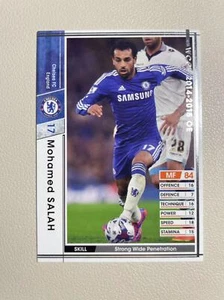 2014-15 Panini WCCF Mohamed Salah Rookie Card RC Chelsea Liverpool - Picture 1 of 2