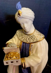 Lenox First Blessing Balthazar Second In Series Nativity - Picture 1 of 11