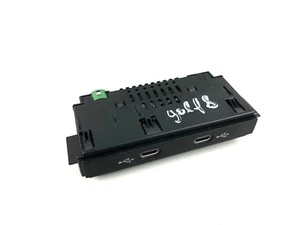 Volkswagen Golf Mk8 Center Console Dual Type C USB Port 5NA035736 - Picture 1 of 10