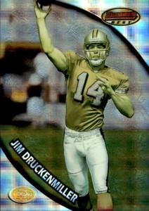 1997-98 Bowman's Best Jumbo Atomic Refractor #14 Jim Druckenmiller *5872
