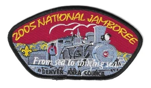 BSA JSP DENVER AREA COUNCIL 2005 NATIONAL JAMBOREE WITH TRAIN - Picture 1 of 3
