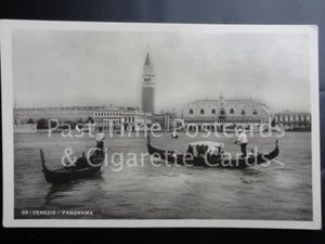 c1944 RP - Venezia - Panorama showing two Gondolas - Picture 1 of 1